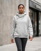 Statement Street - Riron | Asymmetrischer Hochgeschlossener Hoodie Unisex