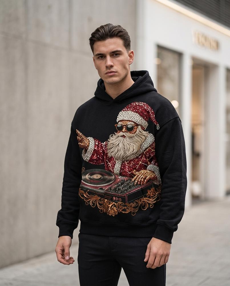 Statement Street - Vamel | Bedruckter Langärmliger Hoodie Unisex