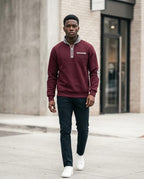 Statement Street - Daven | Gefüttert Hochschließend Sweatshirt Herren