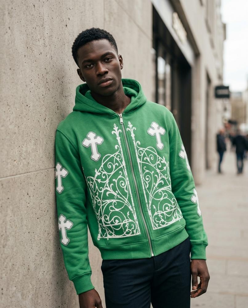 Statement Street - Lesen | Bedruckter Langärmliger Hoodie Unisex