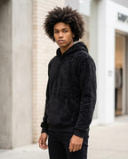 Statement Street - Caron | Plüschiger Warmer Hoodie Herren