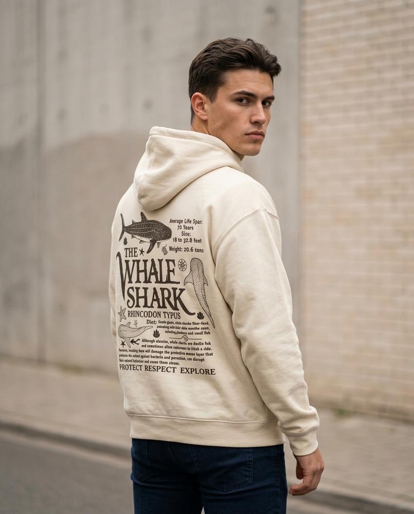 Statement Street - Nenal | Bedruckter Übergroßer Hoodie Unisex