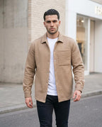Statement Street - Savan | Gesteppt Geknöpft Jacke Herren