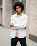 Statement Street - Savan | Gesteppt Geknöpft Jacke Herren