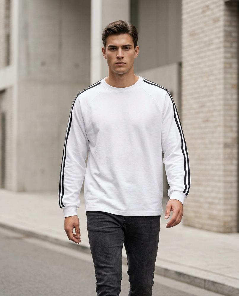 Statement Street - Kaver | Langärmliges Jersey Sweatshirt Unisex