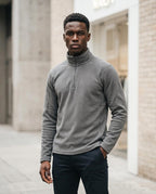 Statement Street - Rasen | Reißverschluss Fleece Pullover Herren