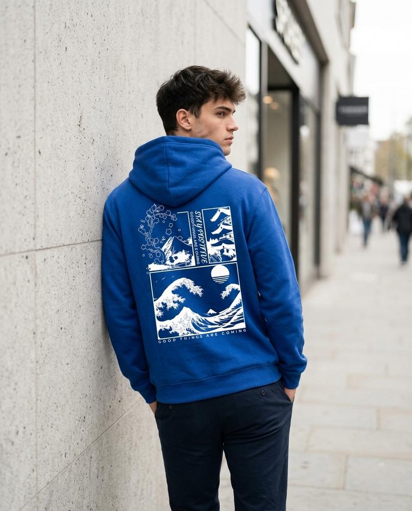 Statement Street - Netor | Bedruckt Langärmlig Hoodie Unisex