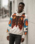 Statement Street - Daser | Appliziert Distressed Hoodie Unisex