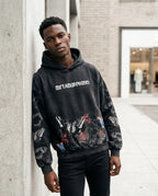 Statement Street - Daken | Bestickt Bedruckt Hoodie Unisex