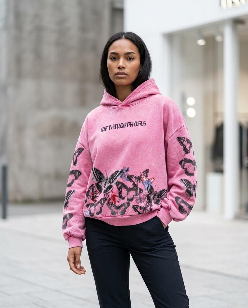 Statement Street - Daken | Bestickt Bedruckt Hoodie Unisex