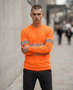 Statement Street - Kaken | Reflektierendes Langarm Shirt Unisex