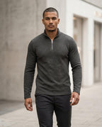 Statement Street - Almar | Strukturiert Körperbetont Pullover Herren
