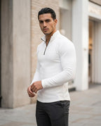 Statement Street - Almar | Strukturiert Körperbetont Pullover Herren