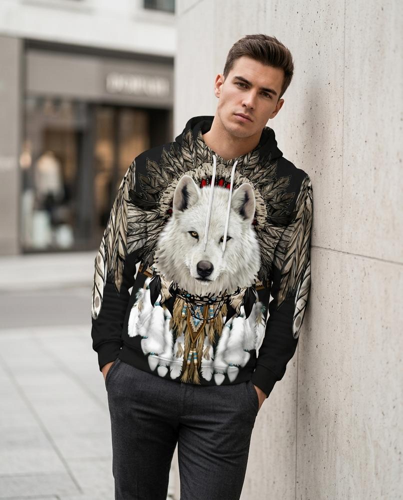 Statement Street - Yolan | Bedruckter Synthetik Hoodie Unisex