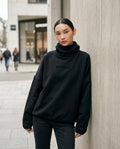 Statement Street - Davin | Oversized Hochgeschlossen Rollkragenpullover Unisex