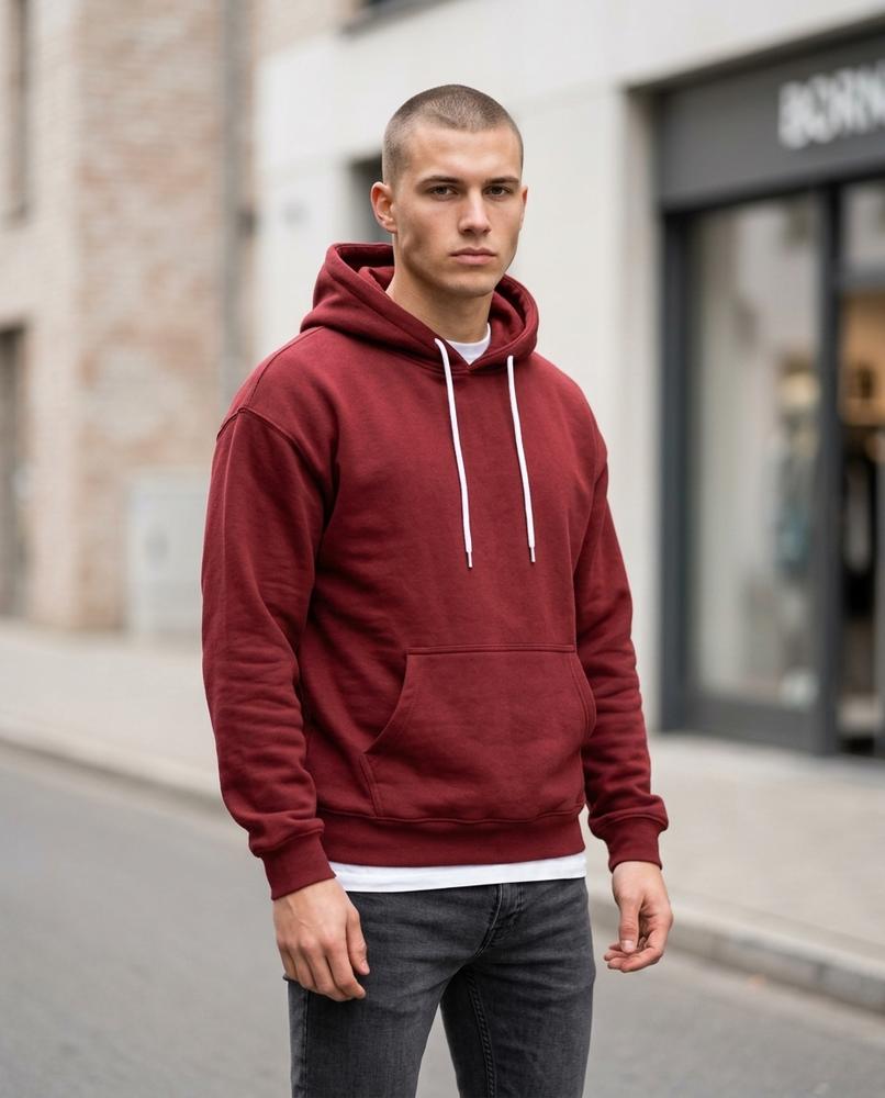 Statement Street - Casol | Locker Langärmlig Hoodie Herren