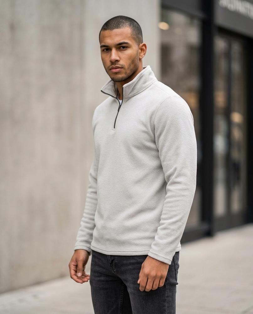 Statement Street - Rilan | Hochgeschlossener Langärmliger Pullover Herren