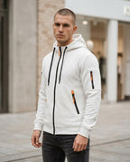 Statement Street - Midan | Gesteppt Strukturiert Hoodie Herren