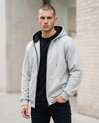 Statement Street - Velev | Gefütterter Weit Geschnittener Hoodie Herren