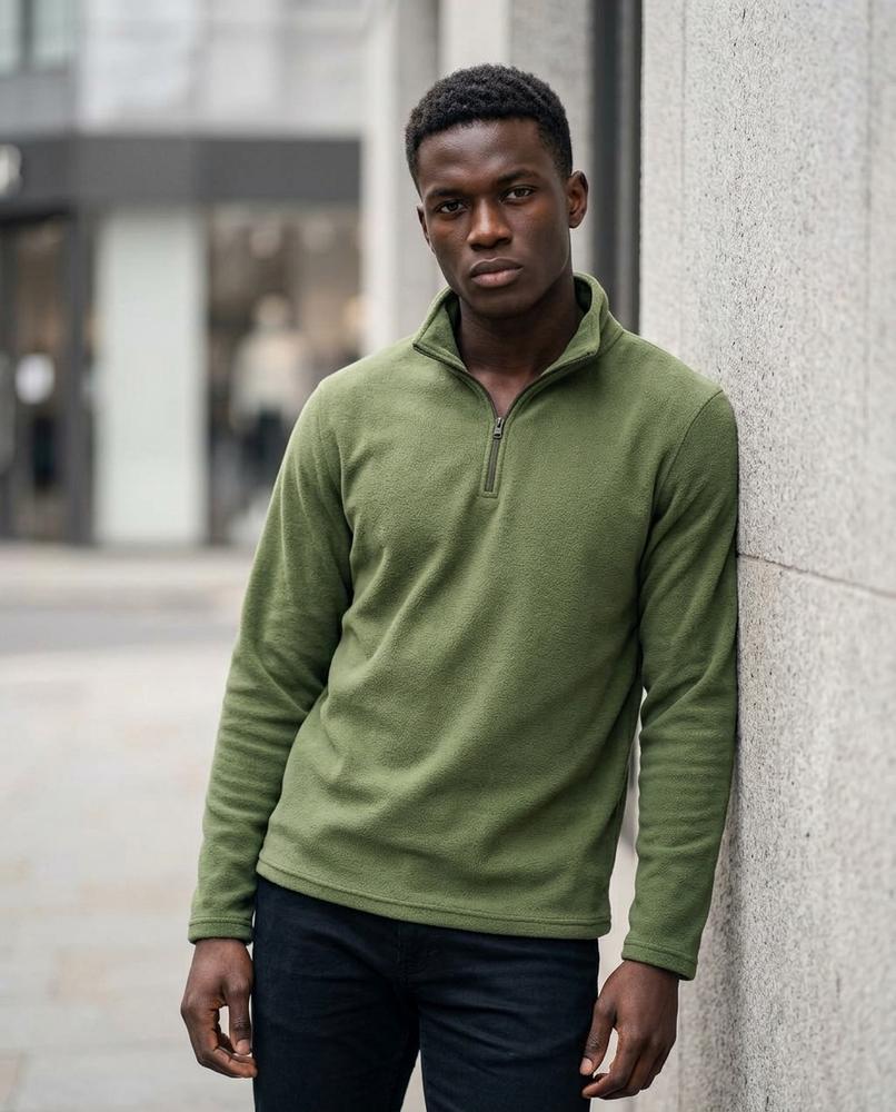 Statement Street - Rilan | Hochgeschlossener Langärmliger Pullover Herren