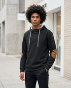 Statement Street - Taron | Strukturiert Geknöpft Hoodie Herren