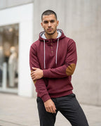 Statement Street - Taron | Strukturiert Geknöpft Hoodie Herren