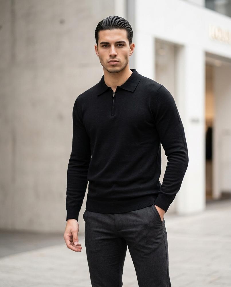 Statement Street - Arvar | Langärmlig Gestrickt Pullover Herren