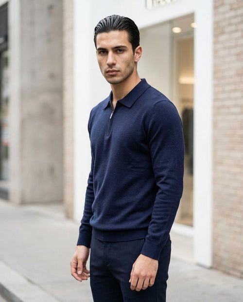 Statement Street - Arvar | Langärmlig Gestrickt Pullover Herren