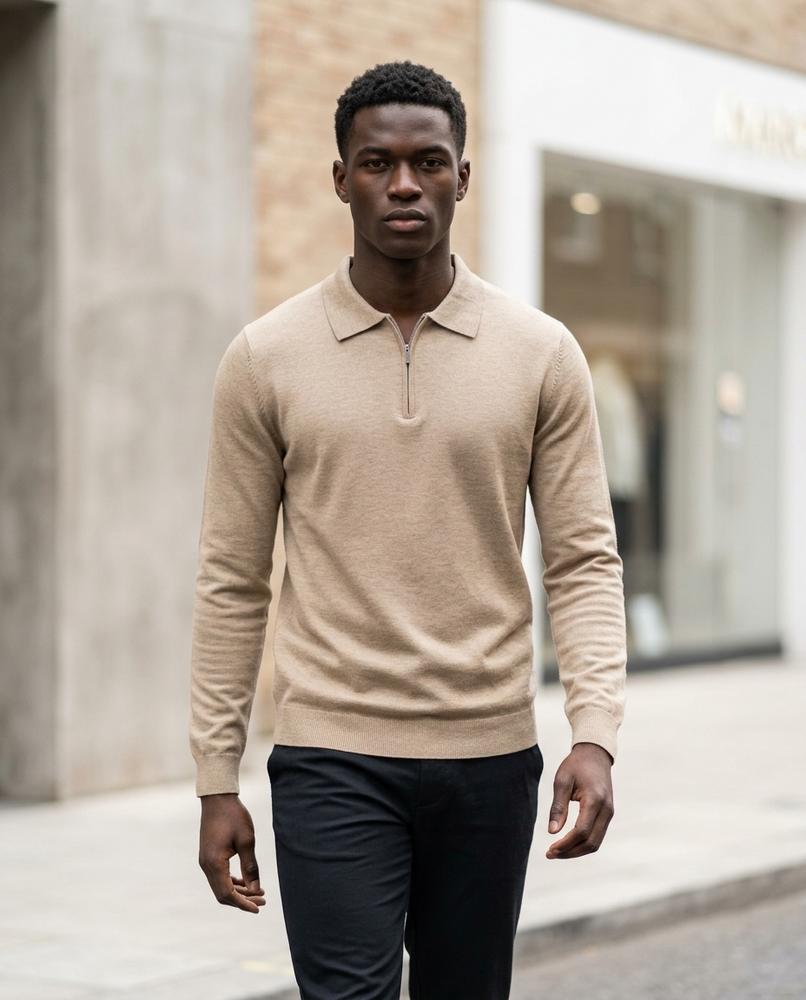 Statement Street - Arvar | Langärmlig Gestrickt Pullover Herren