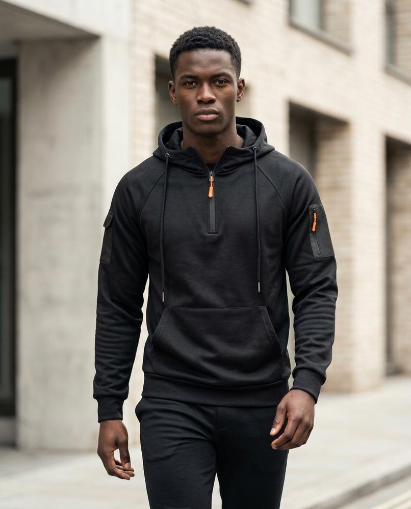 Statement Street - Vamar | Funktionaler Kapuzen Hoodie Herren