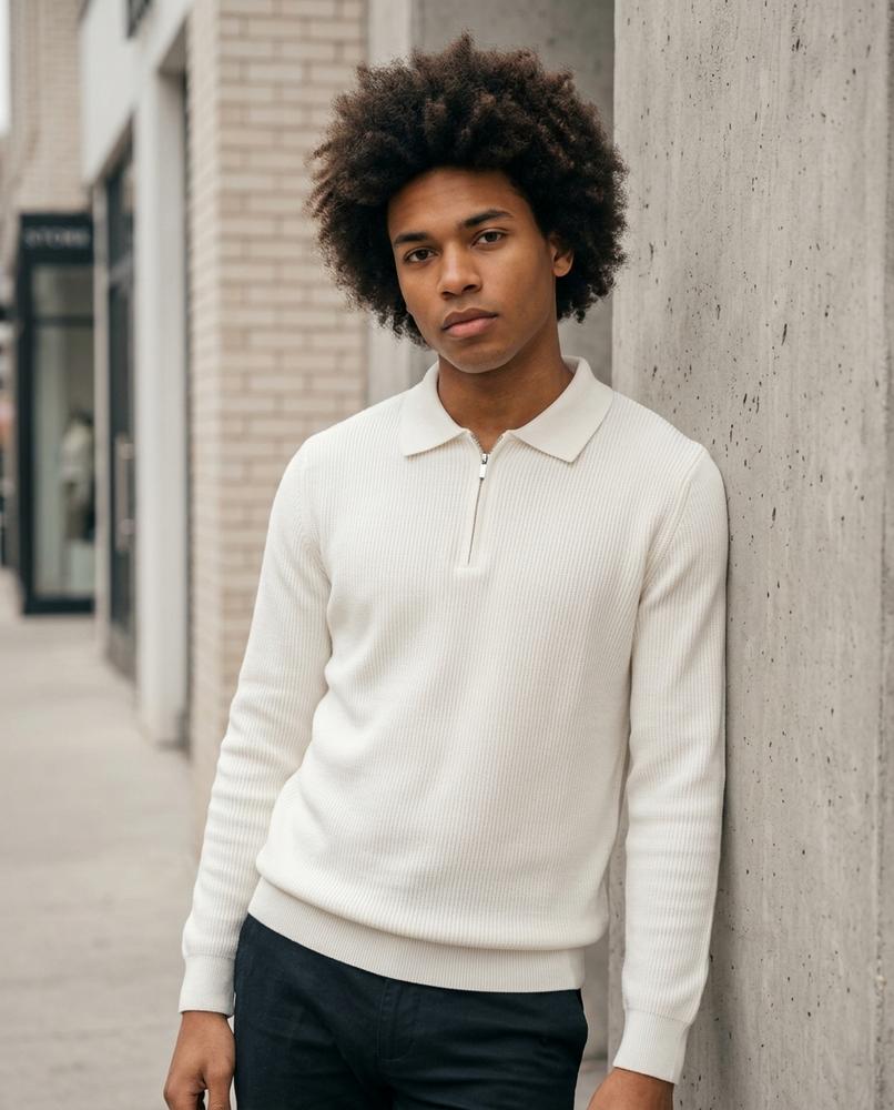 Statement Street - Arvar | Langärmlig Gestrickt Pullover Herren