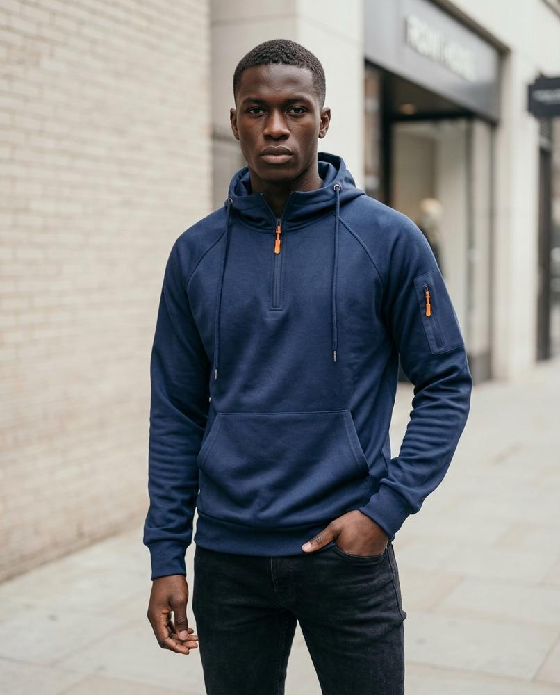 Statement Street - Vamar | Funktionaler Kapuzen Hoodie Herren