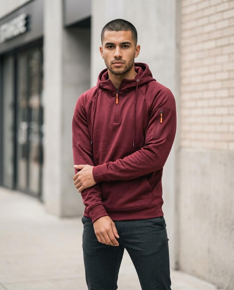 Statement Street - Vamar | Funktionaler Kapuzen Hoodie Herren