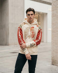 Statement Street - Tasol | Bestickt Farblich Abgesetzt Hoodie Unisex
