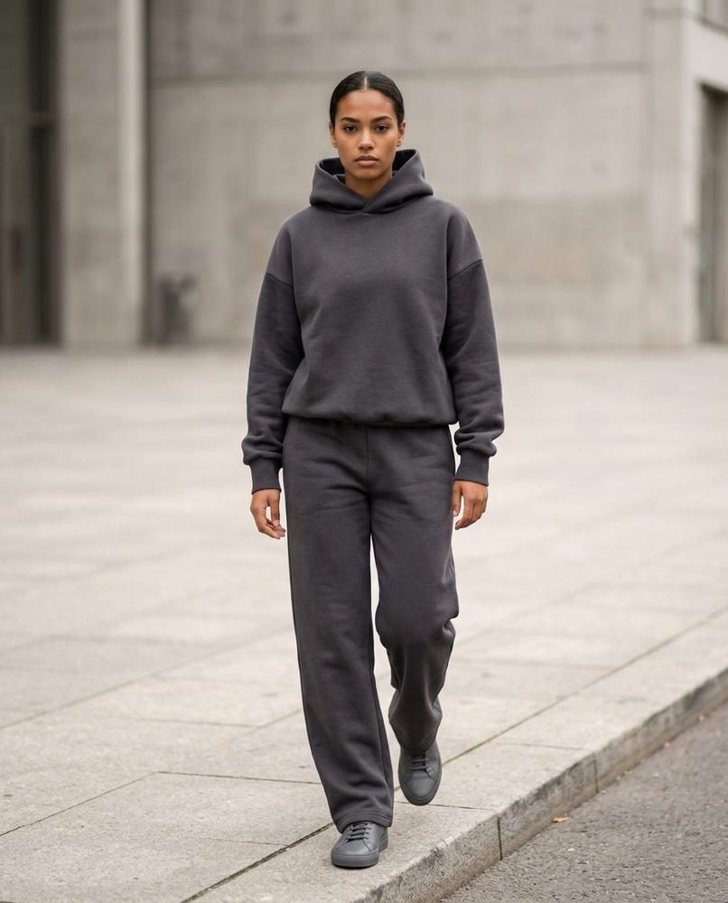 Statement Street - Vevin | Locker Geschnittener Einfarbiger Anzug Unisex