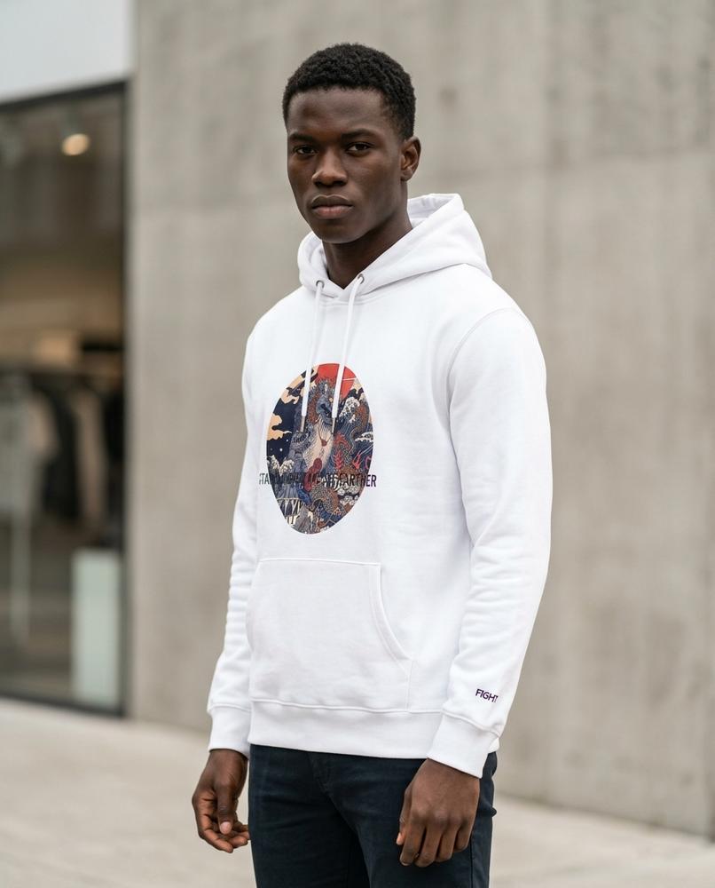 Statement Street - Lovin | Bedruckter Langärmliger Hoodie Unisex