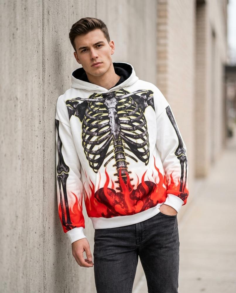 Statement Street - Rolar | Bedruckt Langärmlig Hoodie Unisex