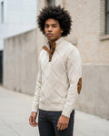 Statement Street - Selin | Strukturiert Geknöpft Pullover Herren