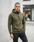Statement Street - Rimir | Hochschließender Konturierter Hoodie Herren