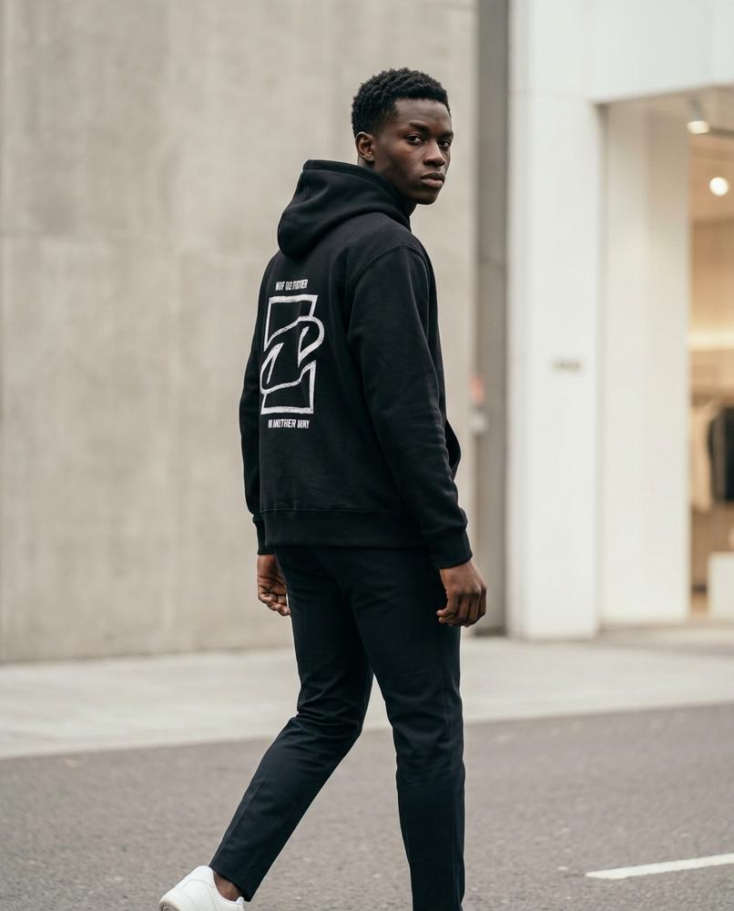 Statement Street - Catal | Bedruckt Langärmelig Hoodie Unisex