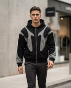 Statement Street - Vizan | Bedruckt Langärmlig Hoodie Unisex