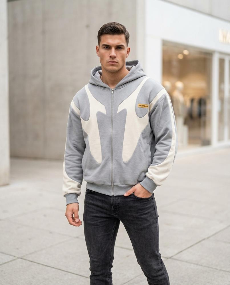 Statement Street - Vizan | Bedruckt Langärmlig Hoodie Unisex