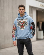 Statement Street - Vilom | Oversize Bedruckter Hoodie Unisex