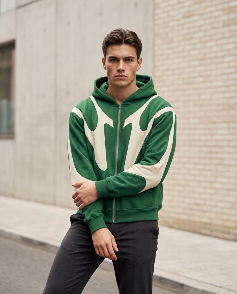 Statement Street - Vizan | Bedruckt Langärmlig Hoodie Unisex