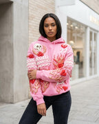 Statement Street - Semer | Appliziert Aufgerissen Hoodie Unisex