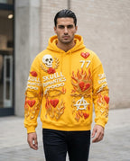 Statement Street - Semer | Appliziert Aufgerissen Hoodie Unisex