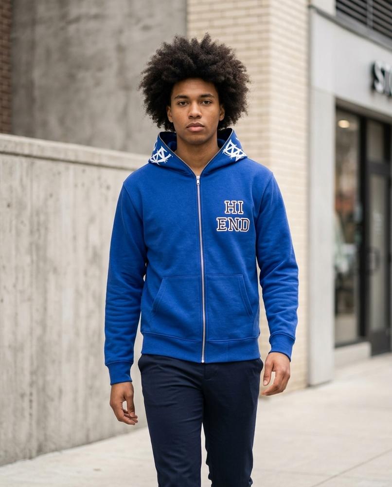 Statement Street - Serel | Bedruckter Langärmliger Hoodie Unisex
