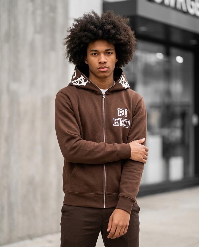 Statement Street - Serel | Bedruckter Langärmliger Hoodie Unisex