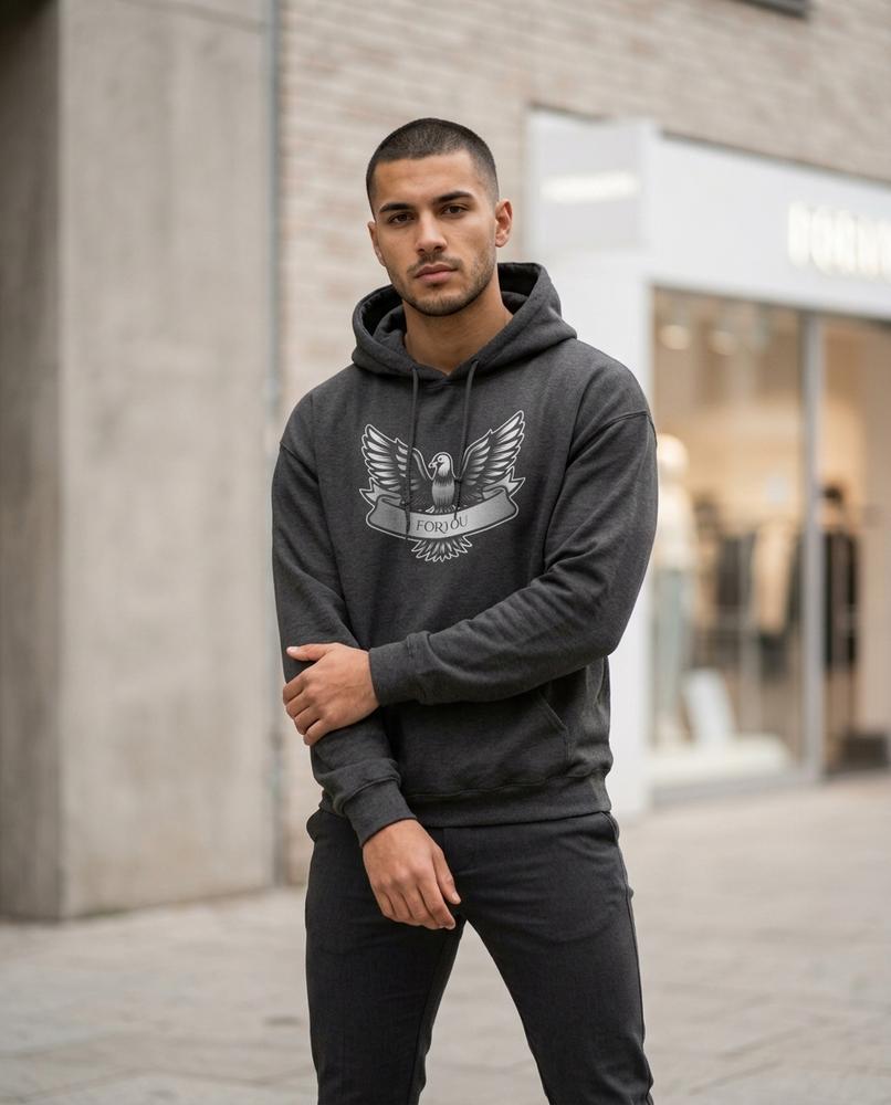 Statement Street - Mazan | Bedruckter Langärmliger Hoodie Unisex