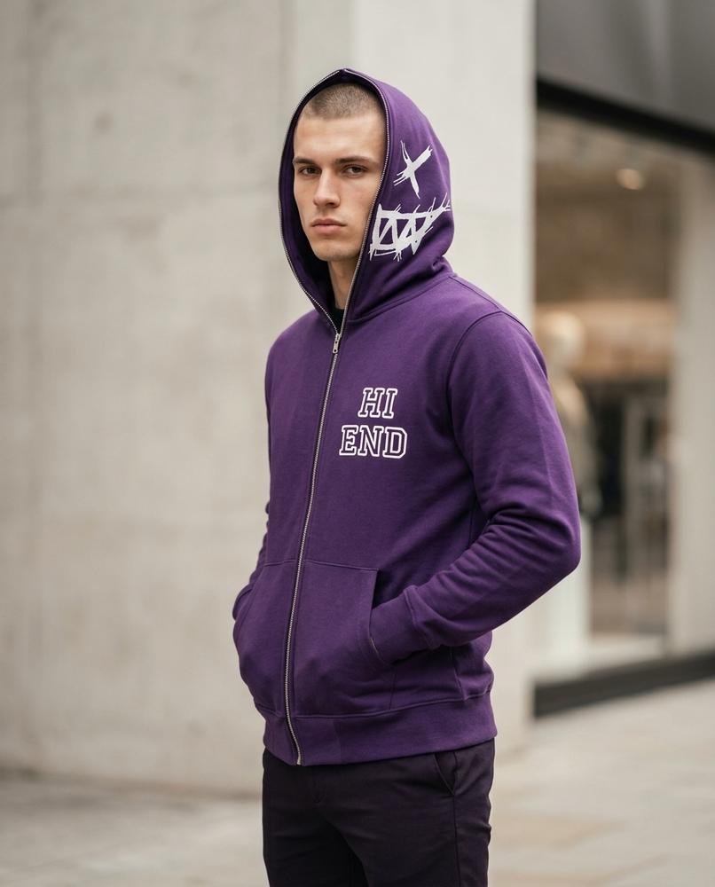Statement Street - Serel | Bedruckter Langärmliger Hoodie Unisex